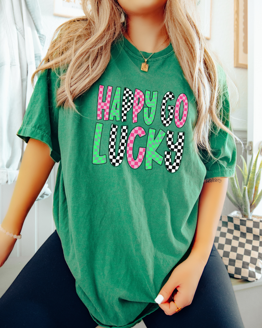 Happy Go Lucky Tee