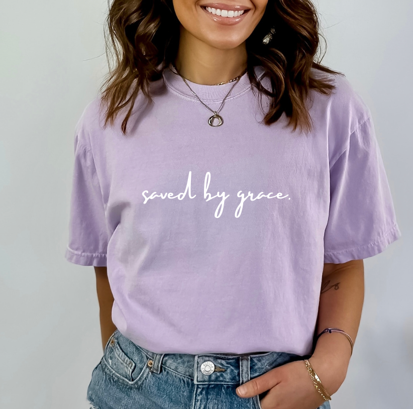 Saved by Grace Tee