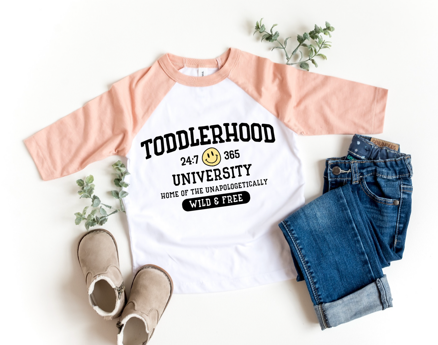 Toddlerhood University Toddler Tee ◡̈