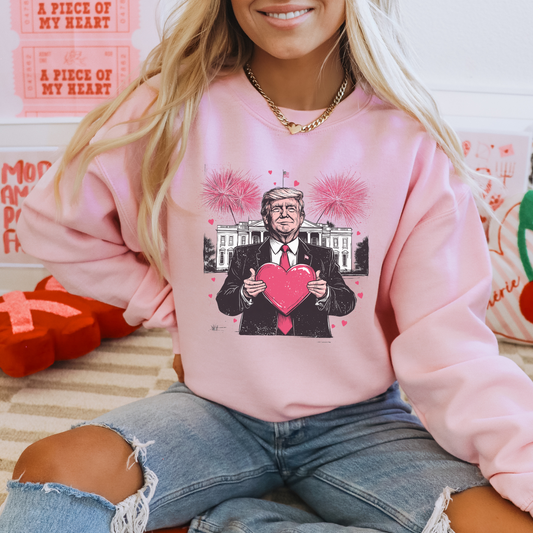 Presidential Valentine Crewneck